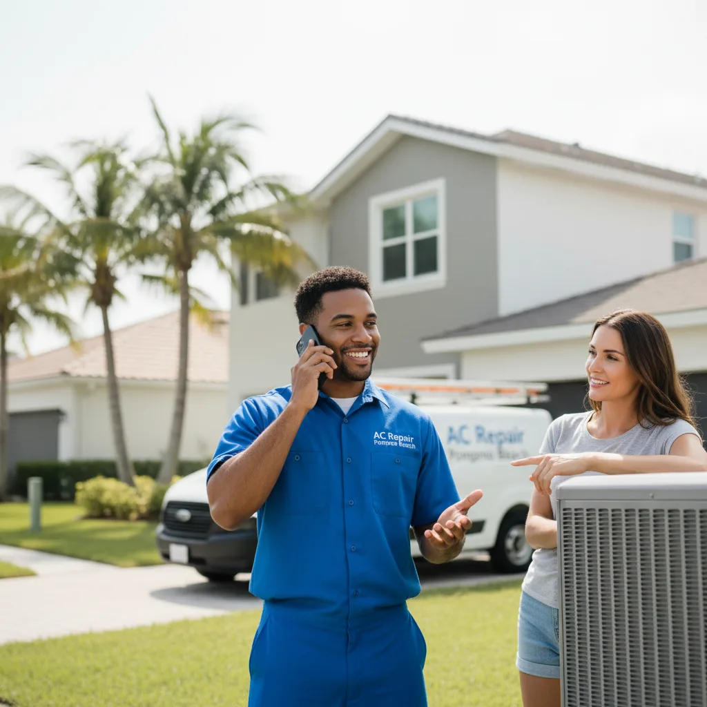 AC Repair Pompano Beach customer support in Kenna
